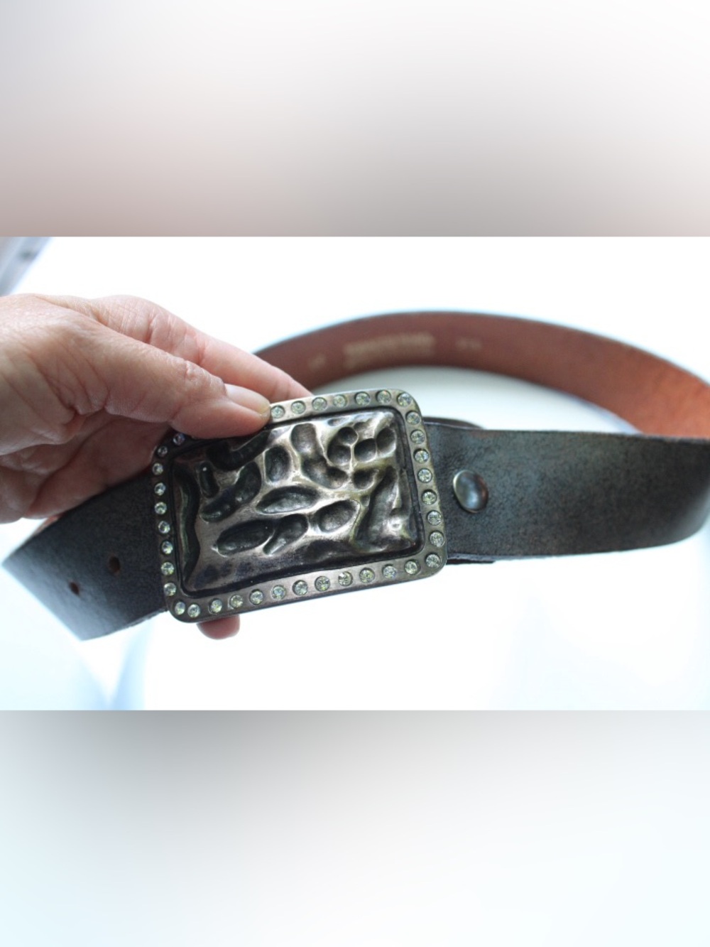 Tobacco Road Western buckle belt - Picture 5 of 13